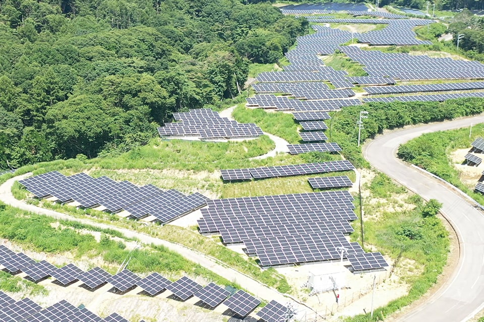 長野県佐久市:3太陽光発電所