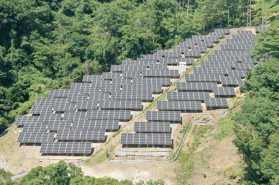 長野県佐久市:6太陽光発電所