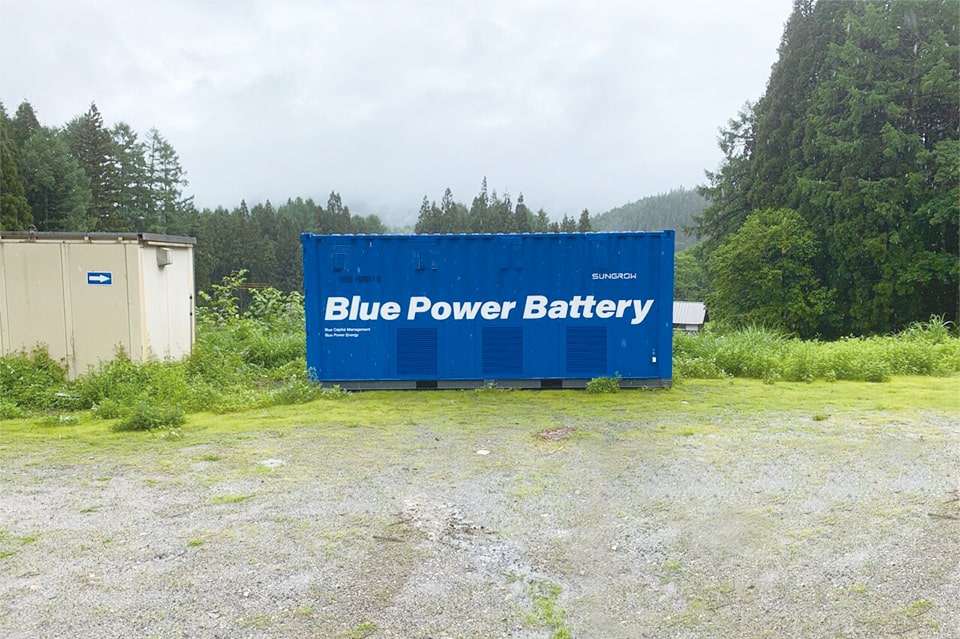 長野県北安曇郡白馬村蓄電池設置工事